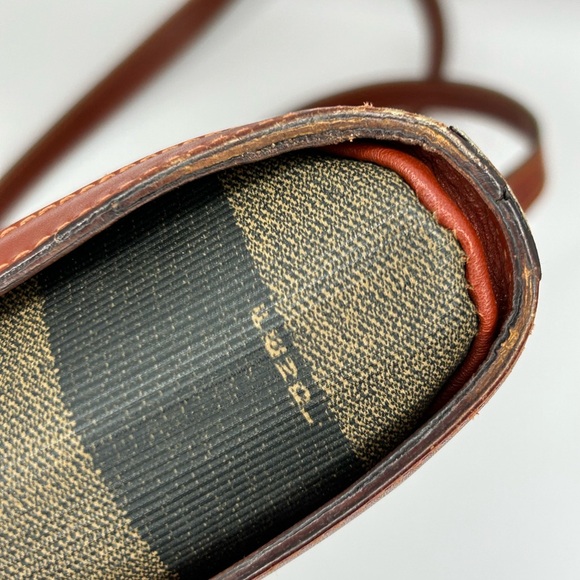 Fendi Vintage Penguin Striped Crossbody - Picture 9 of 15